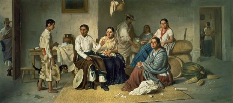 Vedan nedir? Felipe Santiago Gutiérrez, La despedida del joven indio (The Young Indian’s Farewell),