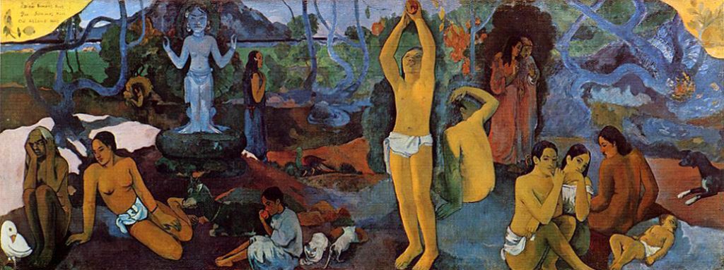 Gauguin, Where do we come from? What are we? Where are we going? - Zaman Nedir