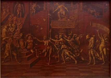 Allegory_of_Slander_or,_Allegory_of_Fortune_Lorenzo Leonbruno - iftirayı anlamak için kullandığğımız görsel