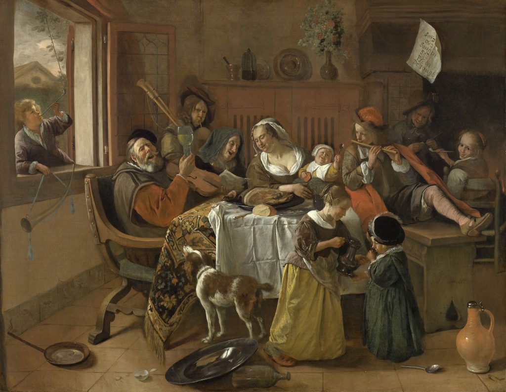 Jan Steen – The Merry Family
